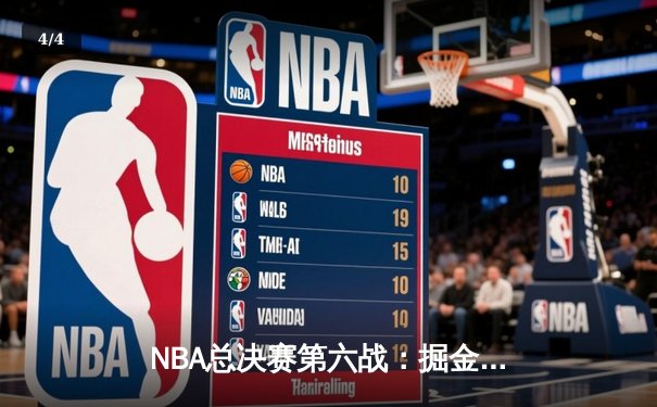 NBA总决赛第六战：掘金主场逆转夺冠，约基奇三双封王创历史 - 4